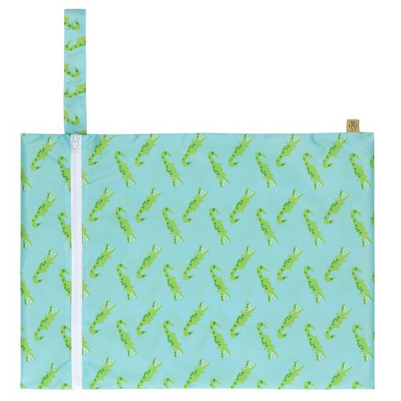 Lässig Nasstasche 2er Pack Wet Bag - Crocodile Granny