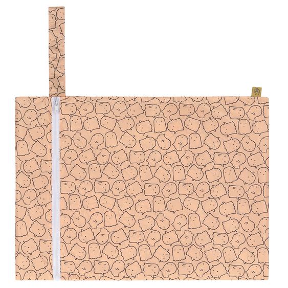 Lässig Nasstasche 2er Pack Wet Bag - Spookies - Peach
