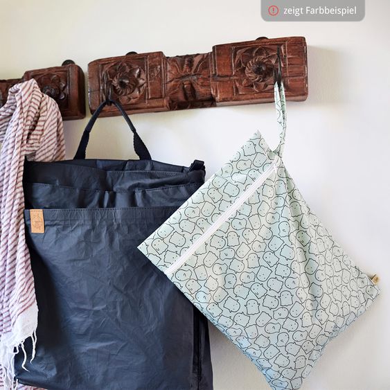 Lässig Nasstasche 2er Pack Wet Bag - Spookies - Peach