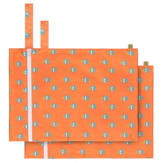Lässig Nasstasche 2er Pack Wet Bag - Wildlife Birdie