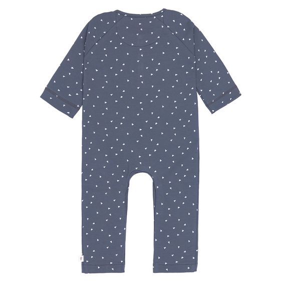 Lässig Overall aus Bio-Baumwolle - Triangle Blue - Gr. 50/56