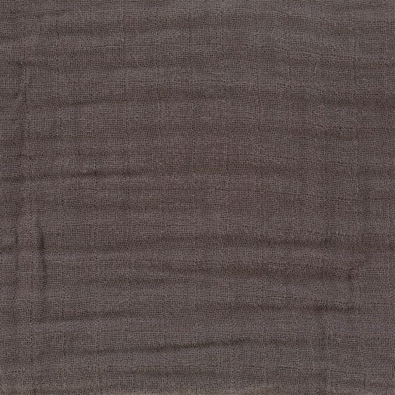 Lässig Pflegetuch 3er Pack Muslin 30 x 30 cm - Anthracite