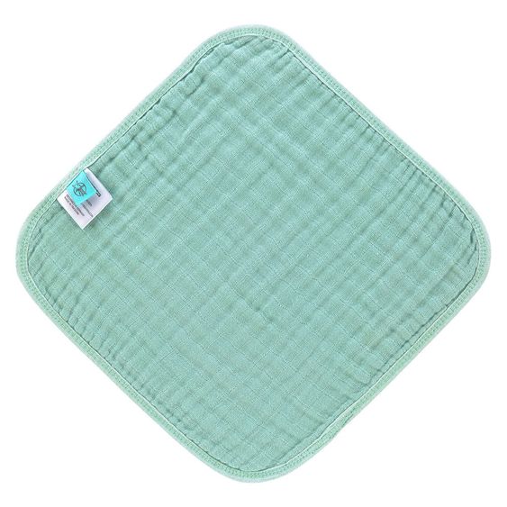 Lässig Pflegetuch 3er Pack Muslin 30 x 30 cm - Mint