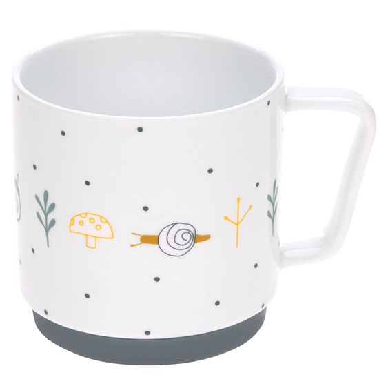 Lässig Porcelain cup non slip - Garden Explorer Boys