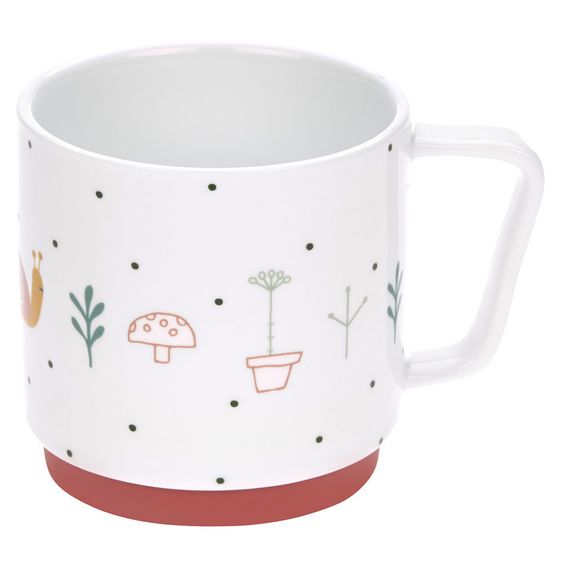 Lässig Porzellan-Tasse rutschfest - Garden Explorer Girls