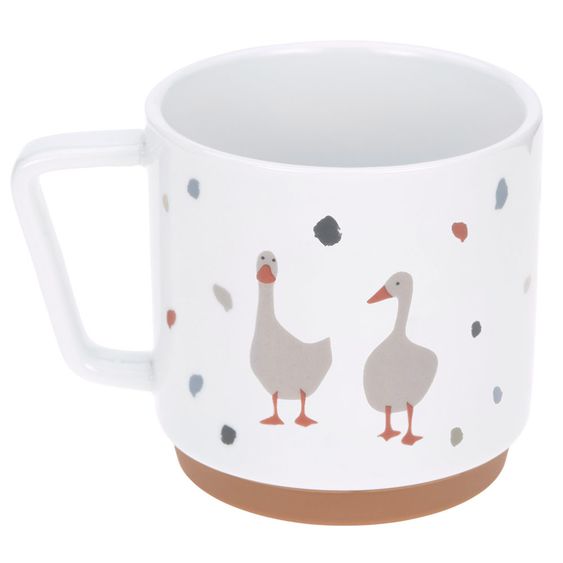 Lässig Porzellan-Tasse rutschfest - Tiny Farmer - Sheep & Goose