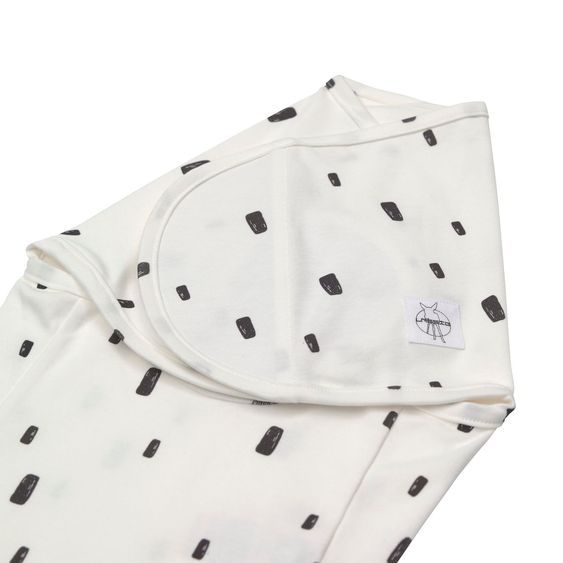 Lässig Pucksack Cozy Swaddle Bag GOTS - Mattoni - Latteo