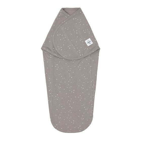Lässig Pucksack Cozy Swaddle Bag GOTS - Spinkle - Taupe