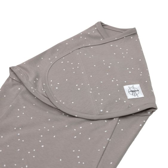 Lässig Pucksack Cozy Swaddle Bag GOTS - Spinkle - Taupe
