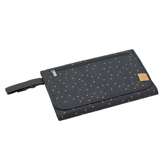 Lässig Reise-Wickelunterlage Wrap-To-Go - Triangel - Dark Grey
