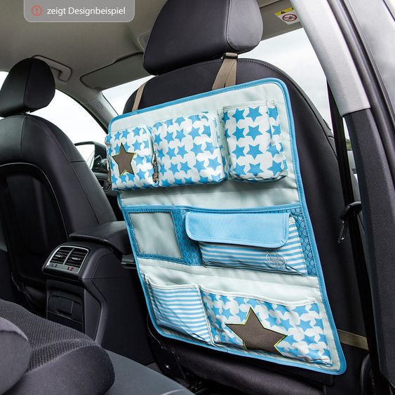 Lässig Rückenlehnen-Tasche Car Wrap-to-Go - About Friends - Melange Grey