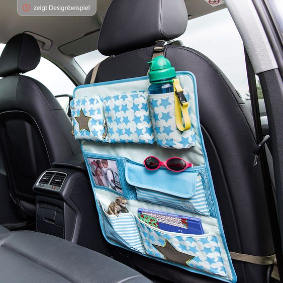 Lässig Rückenlehnen-Tasche Car Wrap-to-Go - About Friends - Melange Grey