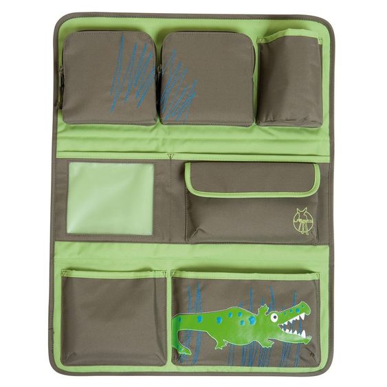 Lässig Rückenlehnen-Tasche Car Wrap-to-Go - Crocodile Granny