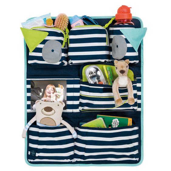 Lässig Rückenlehnen-Tasche Car Wrap-to-Go - Little Monsters Bouncing Bob