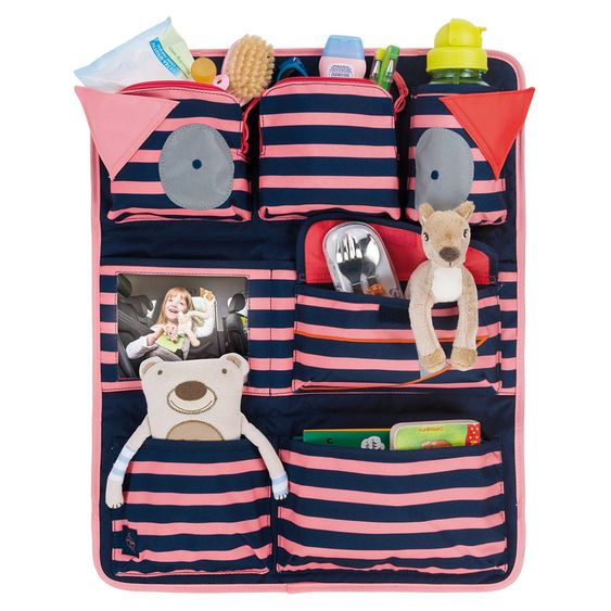 Lässig Rückenlehnen-Tasche Car Wrap-to-Go - Little Monsters Mad Mabel