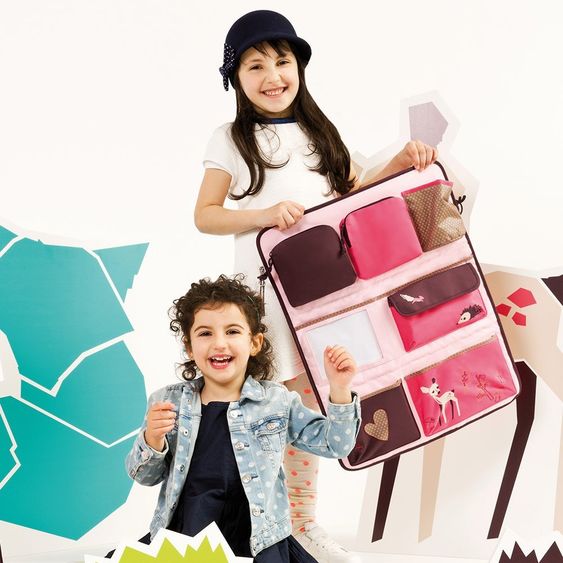 Lässig Rückenlehnen-Tasche Car Wrap-to-Go - Little Tree Fawn