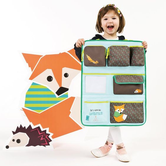 Lässig Rückenlehnen-Tasche Car Wrap-to-Go - Little Tree Fox
