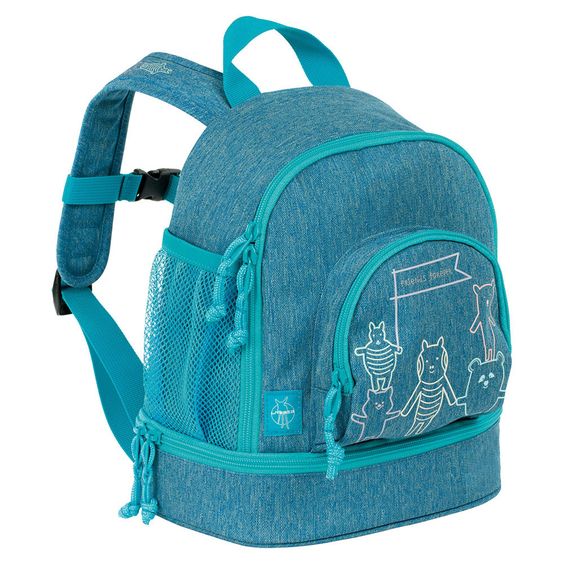 Lässig Rucksack Mini Backpack - About Friends - Melange Blue