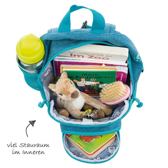 Lässig Rucksack Mini Backpack - About Friends - Melange Blue