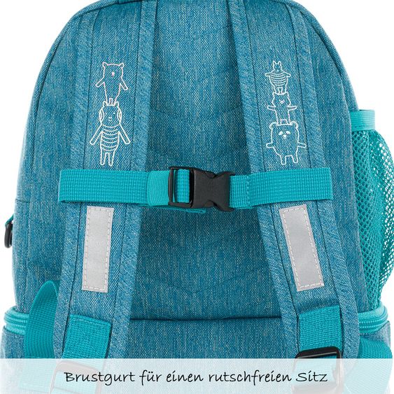 Lässig Rucksack Mini Backpack - About Friends - Melange Blue