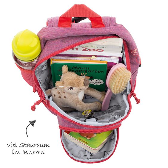 Lässig Rucksack Mini Backpack - About Friends - Melange Pink