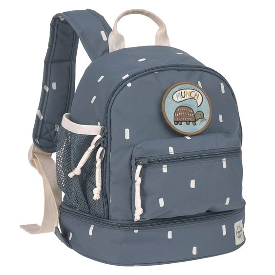 Lässig Rucksack Mini Backpack - Happy Prints - Midnight Blue