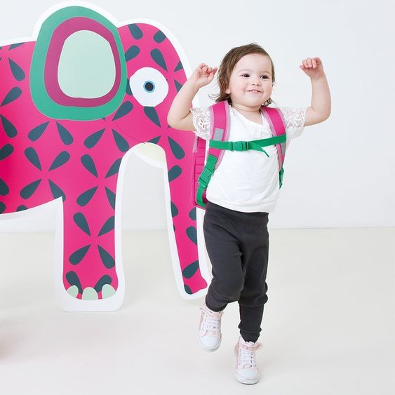 Lässig Rucksack Mini-Backpack - Wildlife Elephant