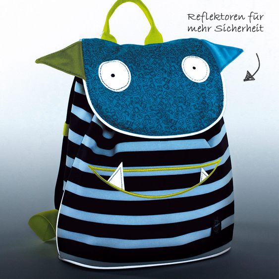 Lässig Rucksack Mini Duffle Backpack - Little Monsters Bouncing Bob