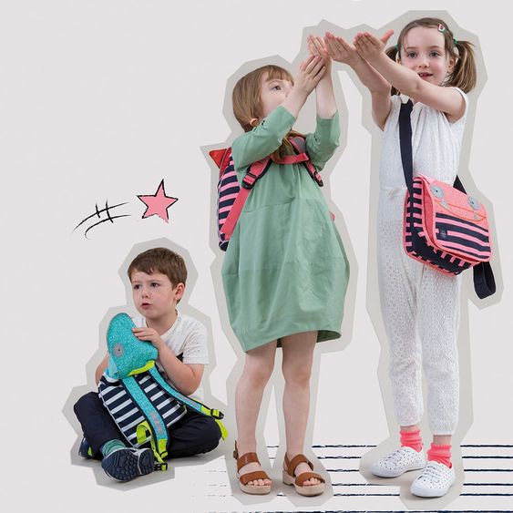Lässig Rucksack Mini Duffle Backpack - Little Monsters Mad Mabel