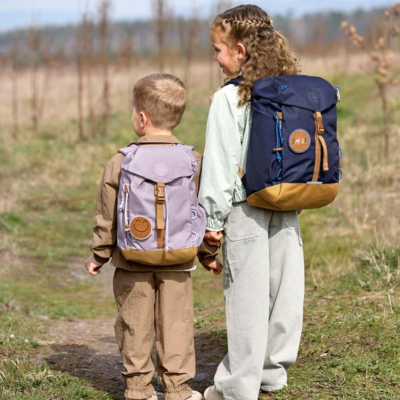 Lässig Zaino Mini Zaino Outdoor - Little Gang - Lilac