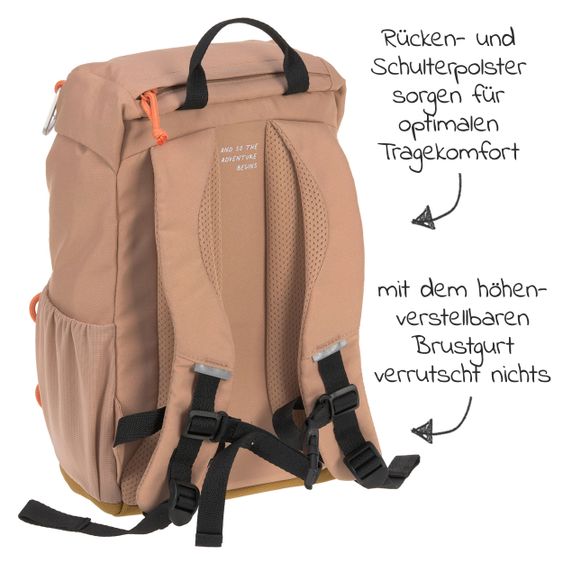 Lässig Rucksack Mini Outdoor Backpack - Nature Hazelnut