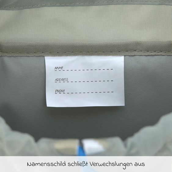 Lässig Zaino Mini Zaino Outdoor - Sunny Explorer - Verde / Blu