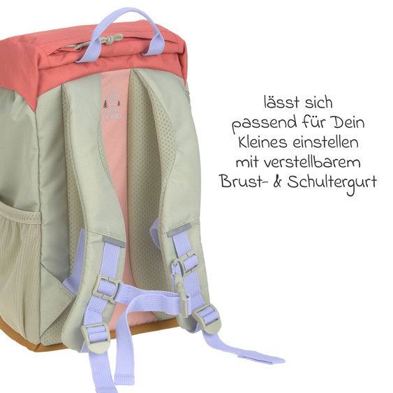 Lässig Zaino Mini Zaino Outdoor - Sunny Explorer - Rosa / Pink