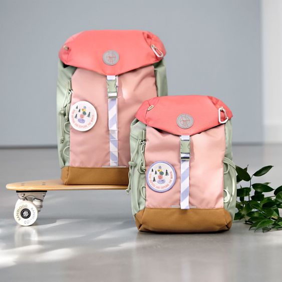 Lässig Zaino Mini Zaino Outdoor - Sunny Explorer - Rosa / Pink