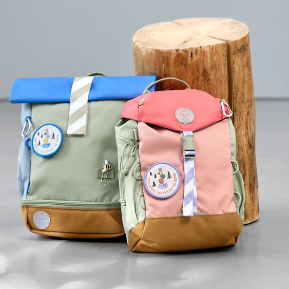 Lässig Zaino Mini Zaino Outdoor - Sunny Explorer - Rosa / Pink