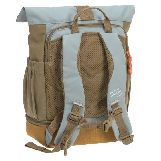 Lässig Backpack Mini Rolltop Backpack - Nature Olive