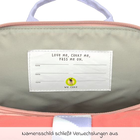 Lässig Rucksack Mini Rolltop Backpack - Sunny Explorer - Rose / Pink