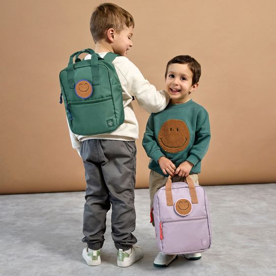 Lässig Rucksack Mini Square Backpack - Little Gang - Lilac