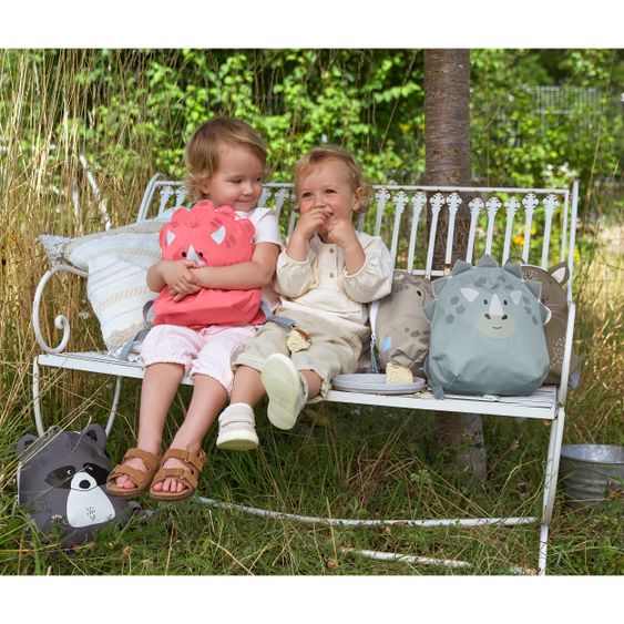 Lässig Rucksack Tiny Backpack - About Friends - Dino - Grey