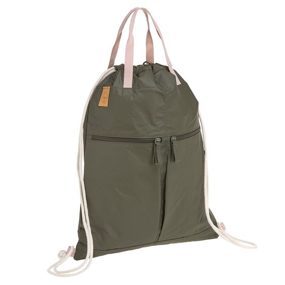 Lässig Rucksack / Turnbeutel Green Label Tyve String Bag - Olive