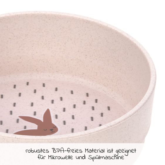 Lässig Schale Bowl - Little Forest Rabbit - Rose
