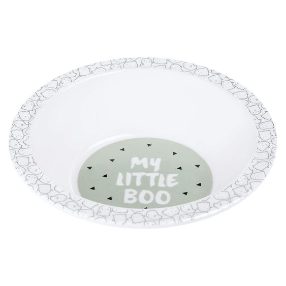 Lässig Schale rutschfest 16 cm - Little Spookies - Olive