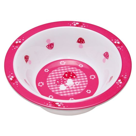 Lässig Bowl non-slip 16 cm - Mushroom Magenta