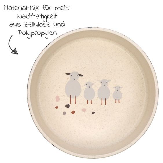 Lässig Schale rutschfest - Tiny Farmer - Sheep & Goose