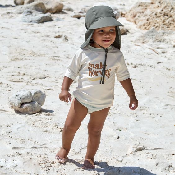 Lässig Schirmmütze 2er Pack - Crocodile - Sky Blue / Deep Olive - Gr. 43/45