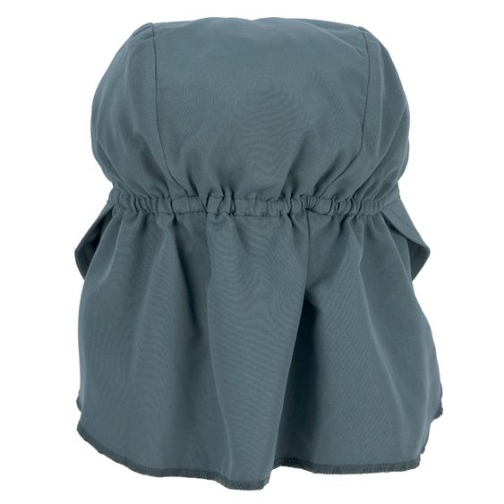 Lässig Schirmmütze mit Nackenschutz LSF Sun Protection Flap Hat - Grey Blue - Gr. 43/45