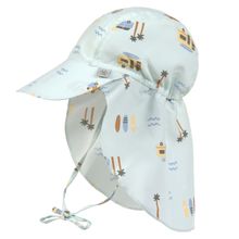 Schirmmütze mit Nackenschutz LSF Sun Protection Flap Hat - Camper - Sea Foam - Gr. 43/45
