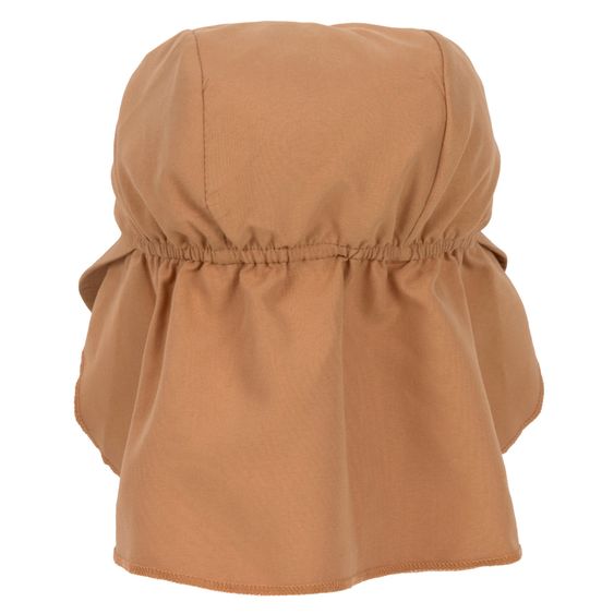Lässig Schirmmütze mit Nackenschutz LSF Sun Protection Flap Hat - Caramel - Gr. 43/45