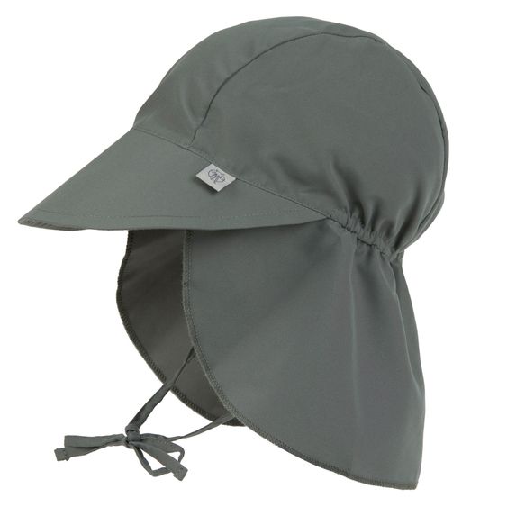 Lässig Schirmmütze mit Nackenschutz LSF Sun Protection Flap Hat - Deep Olive - Gr. 46/49