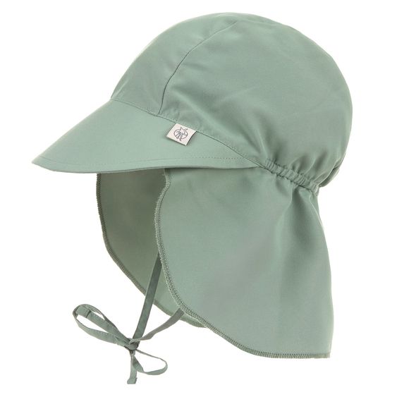Lässig Sun cap with neck protection LSF Sun Protection Flap Hat - Green - Size: 45-47